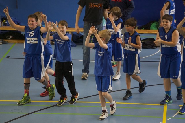 BG U12 feiert Sieg gegen SG HD Kirchheim